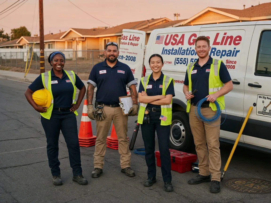 Gas Line Installation company in Bretz, WV